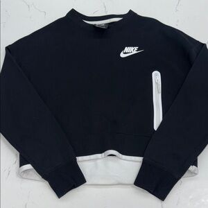 Nike Black Crewneck with White Details